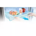 LG, 2 -door refrigerator 14.2 cubb422SQCL, small door on the large door. Doorindoortm, Side by SMART Refrigerator, weighing 150 kg.