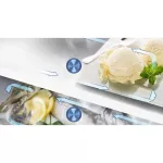 Samsung, 2 -door refrigerator 10.7 Q RT29K5511S8 Inverter 302 liters. Power Freeze is perfect for freezing and watering.