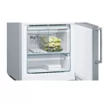 BOSCH refrigerator with a freezer below 17Q model KGN56XI40J Stainless Steel Color