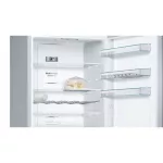 BOSCH refrigerator with a freezer below 17Q model KGN56XI40J Stainless Steel Color