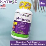 Sleeph Aids 5 mg, Fast Dissolve, Strawberry Flavor 150 Or 200 Tablets Natrol®