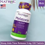 Sleep Aids Sleep Aids 3 mg Time Relese 100 Tablets Natrol® Fast sleep, deep sleep