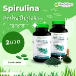 Set คู่ x2  Spirulina สาหร่ายสไปรูไลน่า สาหร่ายเกลียวทอง อ้วยอันโอสถ / Herbal One 100 แคปซูล/ขวด