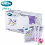 Mega We Care GLOW COLLAGEN. Collagen contains 30 sachets.