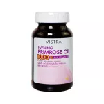 Vistra Evening Primrose Oil 1000mg.Plus Vitamin E 75capsules วิสทร้า น้ำมันอีฟนิ่งพริมโรส 1000มก. ผสม วิตามินอี 75แคปซูล