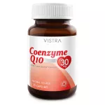 Vistra Coenzyme Q10 30 mg. 30 Capsules Wiset Coca Nissin Q10 30 Capsules