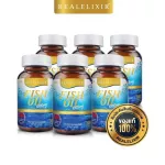 Real Elixir FISH OIL น้ำมันปลา สกัด 1,000 mg. 100 เม็ด **Pro 6 ขวด**