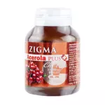 Zigma Acerola Cherry 1,000 mg. Plus Zinc 20mg. 30 เม็ด