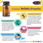 AuswellLife Propolis 1000 mg. Propolis Propolyis reduces allergies to reduce acne inflammation. Build immunity Balance the hormone has 2 sizes, 30 and 60 tablets.