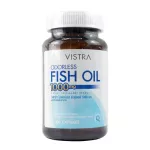 Vistra Odorless Fish Oil 1000mg. วิสทร้า โอเดอร์เลส ฟิชออยล์ 1000มก.