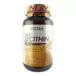 Vistra Soy Leecithin 1200 mg. Plus Vitamin E 90 Capsules Wisetra Soi Lesitin 1200 mg. Plus 90 Capsules