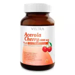 Vistra Acerola Cherry 1000 mg. 100 Tablets Wiseta Acerola Cherry 1000 mg 100 tablets