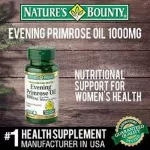 Nature's Bounty Eveling Primrose Oil 1,000 mg 60 Rapid Release Softgels Ephri Rose 1000 mg 60 tablets