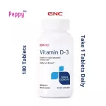 GNC Vitamin D-3 2,000 IU 180 Tablets Vitamin D 3 180 tablets