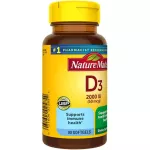 Nature Made Vitamin D3 50 MCG 2,000 IU 90 Softgels Vitamin D 3 90 Softgel