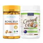 Nolic, Royal Jelly + NBL Coco Nut, Oil 1000 mg 365 capsules