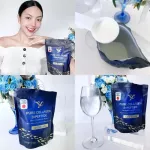 PiaOMe' เพียโอเม่ คอลลาเจนซองน้ำเงิน PURE Collagen Dipeptide เพียว คอลลาเจนไดเปปไทด์ 100 กรัม | คอลลาเจนชนิดแกรนูล สกัดจากปลาน้ำจืด ดูดซึมไว