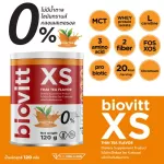 ไบโอวิต XS รสชาไทย Biovitt XS Dietary Supplement Product เครื่องดื่มเพื่อสุขภาพ อาหารเสริม โปรตีนคุมหิว | 120g.