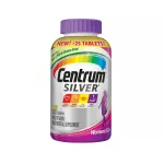 Centrum Silver Women Multivitamin 275 Tablet Age 50+ Multimineral Supplement ผู้หญิง วิตามิน อาหารเสริมหลายชั้น