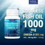 NBL Fish Oil, without odor, 1000 mg, Omega-3 30 capsules