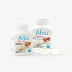 Albu, egg whites, high protein powder, 60 tablets