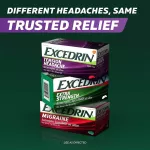 SALE !!! Discounted products !! Headache and pain in the tensions caused by tension headache Pain Reliever 24 Or 100 CPLETS Excelrin®.