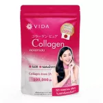Vida Collagen Pure 100,000 mg. วีด้า คอลลาเจน เพียว 100,000 มก. 100g.