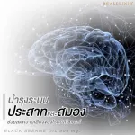 Real Elixir Black Sesame Oil 500 mg. 60 sesame oil