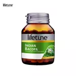 Lifetune, 2 bottles of Indian Bacapa, free 1 bottle, 60 tablets/bottles of carpet extract Nourish the brain and memory