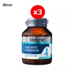 Lifetune Chelate Chromium, 90 chrome chromium, 2 free bottles, 1 bottle of sugar control