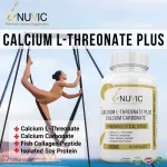 Calcium Al-Net x 3 bottles of collagen, Soi Inuvic L-Tree L-Threonate Calcium Carbonate Collagen Inuvic