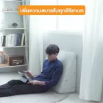 ABLOOM Multipurpose Triangle Pillow Memory Foam Bed Wedge Pillow Leg Elevation Back Lumbar Support Cushion