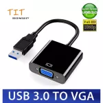 USB 3.0 to VGA 1080P จอแสดงผลตัวแปลงอะแดปเตอร์สำหรับโปรเจ็คเตอร์คอมพิวเตอร์ ...USB 3.0 to VGA 1080P Display Adapter Converter for Computer / Projector