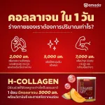 Amado H Collagen - อมาโด้ เอช คอลลาเจน 2 กระป๋อง  ขนาด 200 กรัม