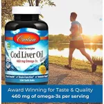 Norwegian cod liver oil Wild Norwegian Cod Liver Oil Gems, Super 1000 mg 250 Softgels Carlson Labs®