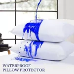 ปลอกหมอน กันน้ำ กันไรฝุ่น ไม่มีกลิ่นยาง Waterproof and Anti Dust Mite Bed Bug Proof Pillow Case