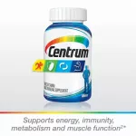 Centam, vitamins and minerals for men Men Multivitamin / Multimineral 250 Tablets Centrum® Complete from A-Zinc