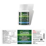 Giffarine Bachapa Extract from carpets mixed with vitamin C vitamin B12 and vitamin B6 type, Giffarine capsule.