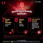 กิฟฟารีน Giffarine ถั่งเช่า Chong Cao ถั่งเช่าชนิดผง แคลเซียม แอสคอร์เบต 98% ส่งเสริมสมรรถภาพทางเพศ บำรุงอวัยวะภายใน ไต ตับ ปอด เซลล์ 20 แคปซูล 41024