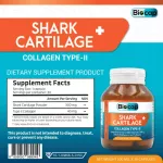 SHARK CARTILAGE x 3 bottles Plus Collagen Type II Biocap, Sharp, Shark, Collagen, Type Two Cap