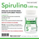Spirulina, type x 1 bottle, spiral seaweed, detox, weight control Contributes to the Nature Spirulina Tablets The Nature.