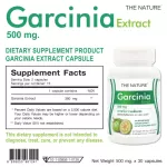 Garcinia Extract Burns Garcinia x 1 bottle, shapely, beautiful body, weight loss supplement Helps to be clear. The Nature Garcinia Extract the Nature