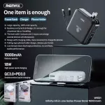 Reduce Power Bank Remax Model RPP-20. 15000 mA. Ready to deliver.