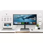 Samsung Monitor Flat Double FHD 34 '' Model LS34A650UXEXXT VA 100Hz 3 -year Thai warranty