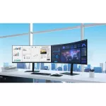 Samsung Monitor Flat Double FHD 34 '' Model LS34A650UXEXXT VA 100Hz 3 -year Thai warranty