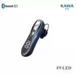 Bluetooth headphones Kawa F9 LED Bluetooth 5.1 Battery endurance continuously 24 hours.