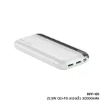 Remax Power Bank RPP -80 Backup Battery capacity 20000mAh Charging fast 22.5W PD+QC maximum current
