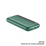 Remax Power Bank RPP -80 Backup Battery capacity 20000mAh Charging fast 22.5W PD+QC maximum current