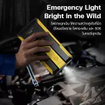 Power Bank + 2 in1 vehicle jump machine model RPP-511 Jump Starter Backup Bad Powerbank 6000mAh, built-in flashlight