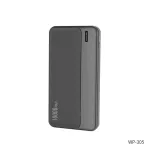 Power Bank Backup WK Model WP-305 capacity 10000mAh. Fast charging. Powerbank Fast Charge is compact.
